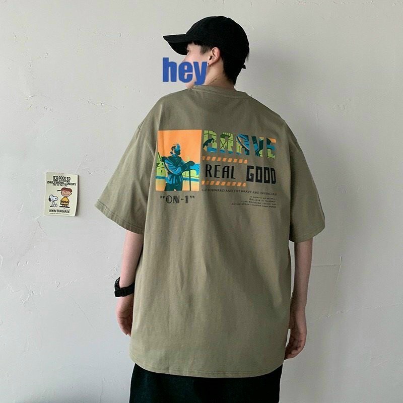 [HCM]Áo Thun Unisex Nam Nữ Form Rộng  CÁ TÍNH [ CÓ HÌNH ẢNH VIDEO THẬT ]