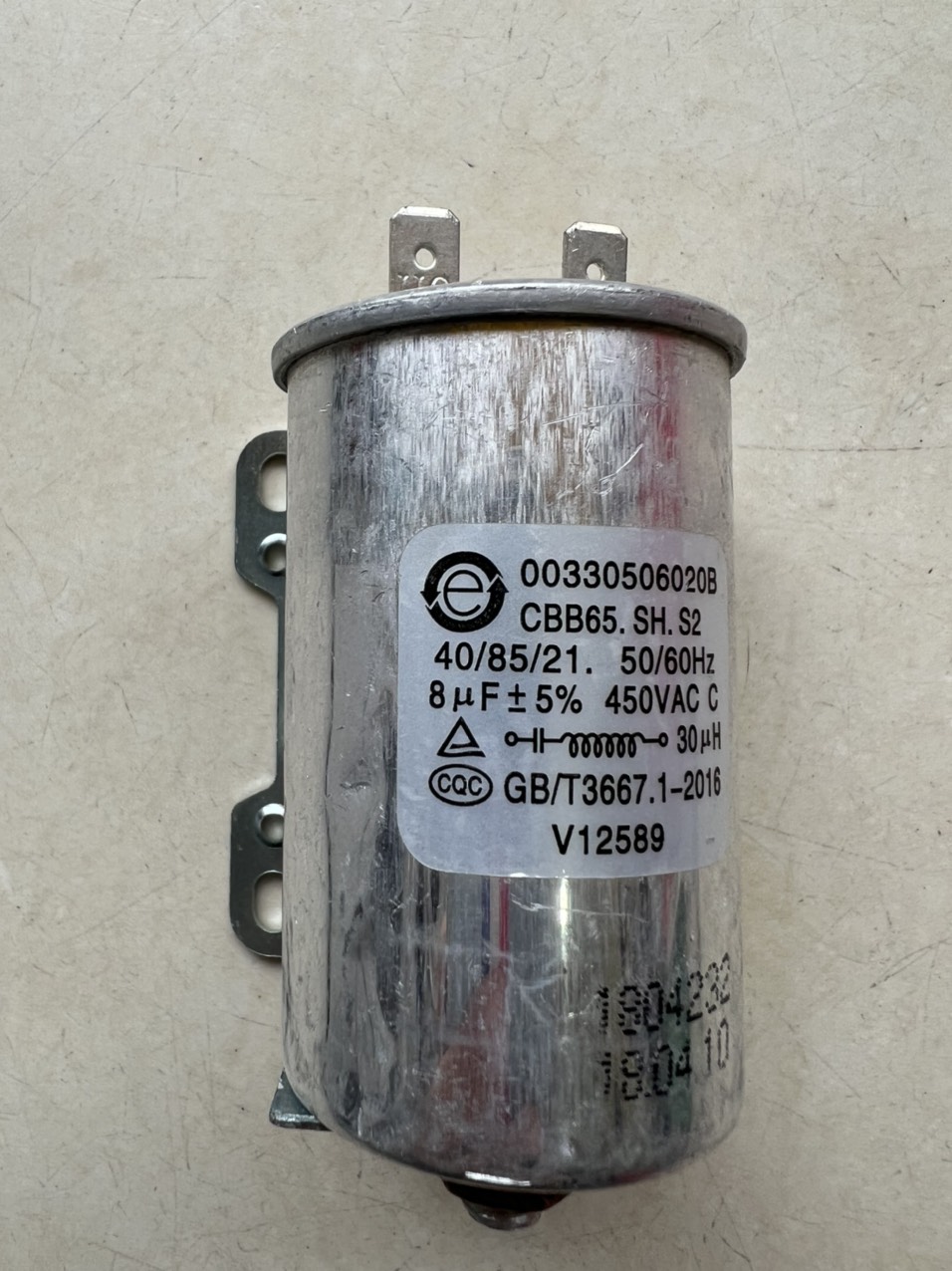 Tụ máy sấy Electrolux thay cho EDV6501, EDV6552, EDV7552 (6,5-7,5kg)
