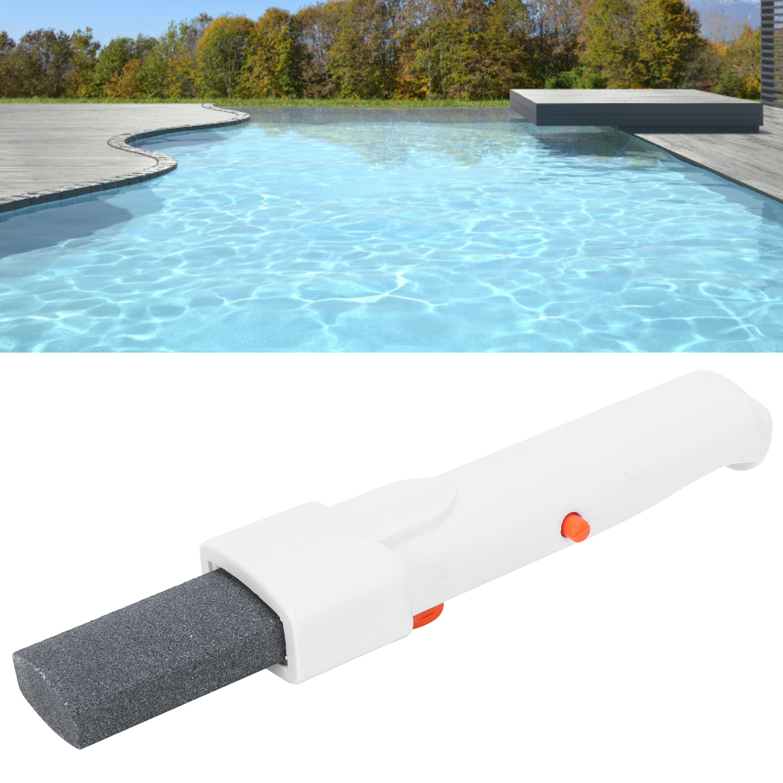Swimming Pool Cleaner Swimming Pool Cleaning Tool Swimming Pool EZ‑Clip Handle for Outdoor for Swimming Pool Use
