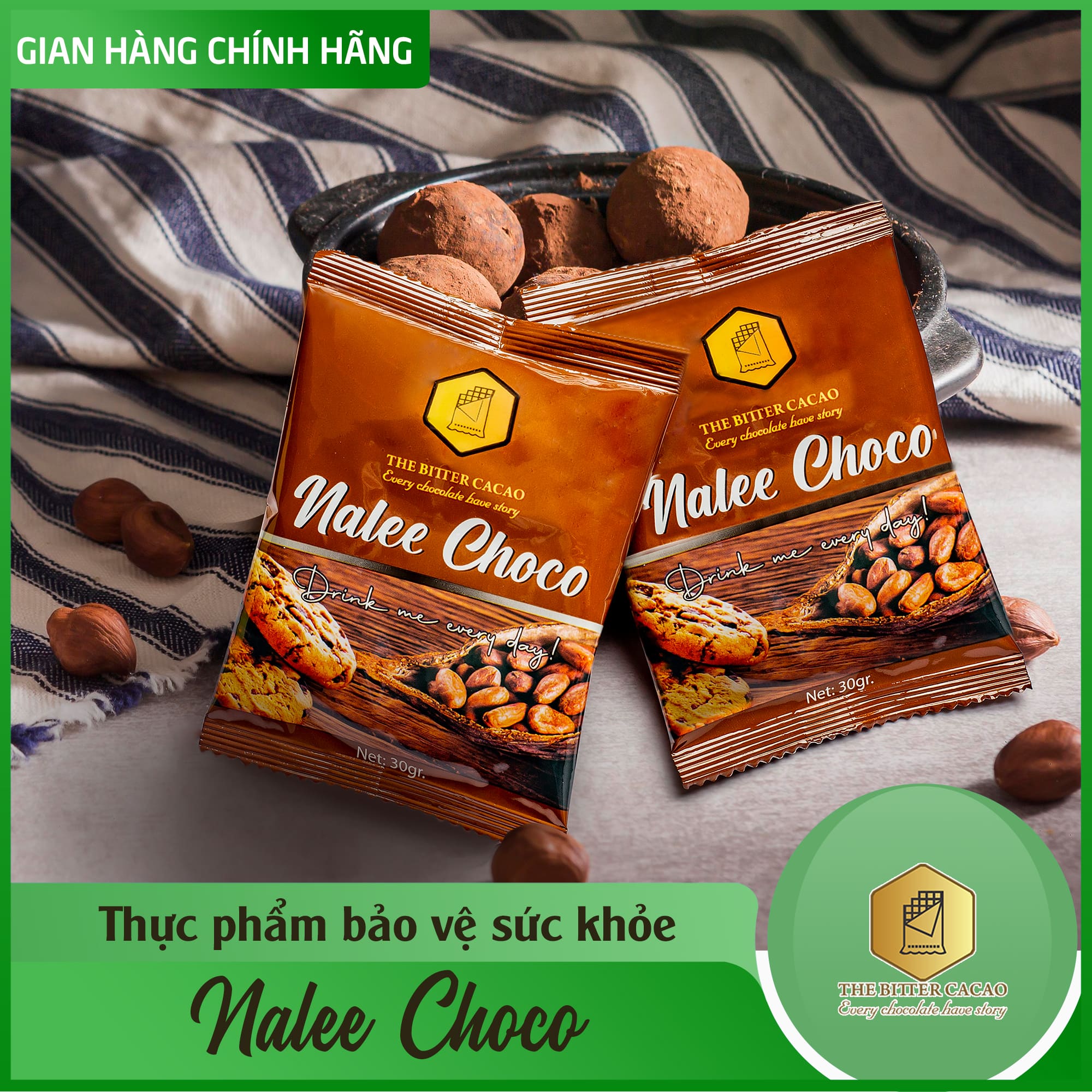 Bột cacao tăng cân nalee choco - hãng phân phối chính hãng - ảnh sản phẩm 5