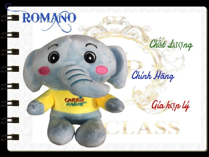 GẤU BÔNG VOI CHO BÉ