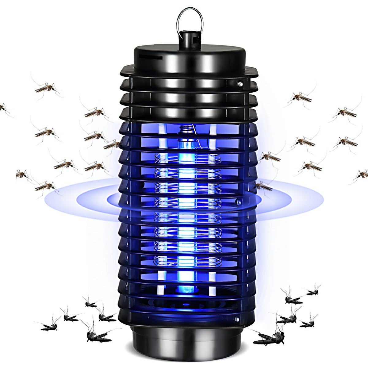 Đèn bắt muỗi - tinh dầu - máy bắt muỗi côn trùng hình tháp lm3b,11w dạng lưới điện, đèn điện quang