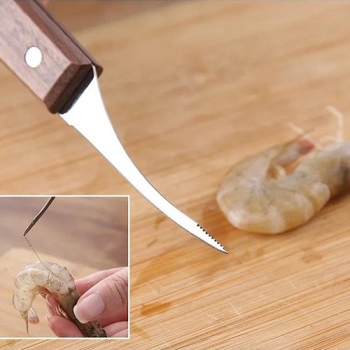Dao cắt lấy chỉ tôm - dao lấy chỉ tôm