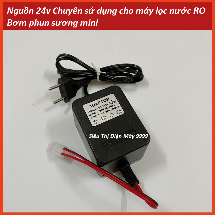 Nguồn (adapter) máy lọc nước 24v 1.2A