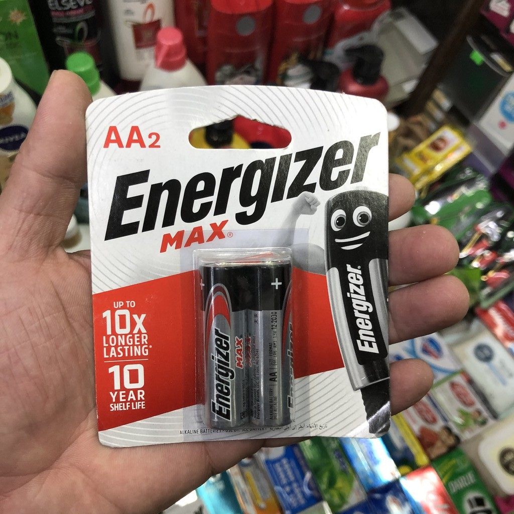 COMBO 2 VỈ PIN  AA + AAA ENERGIZER MAX ALKALINE [CHÍNH HÃNG]