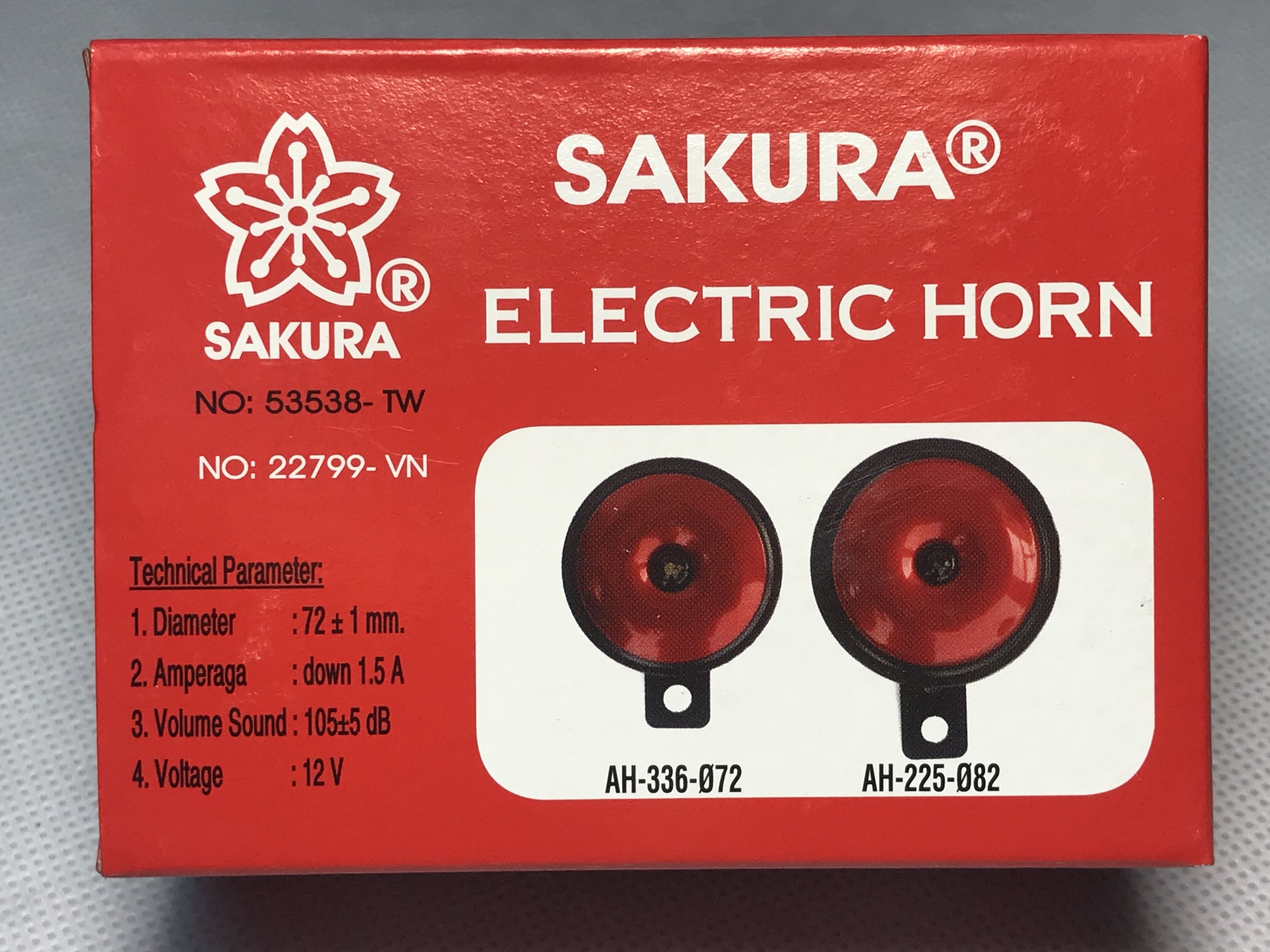 Kèn xe máy Sakura chất lượng cao