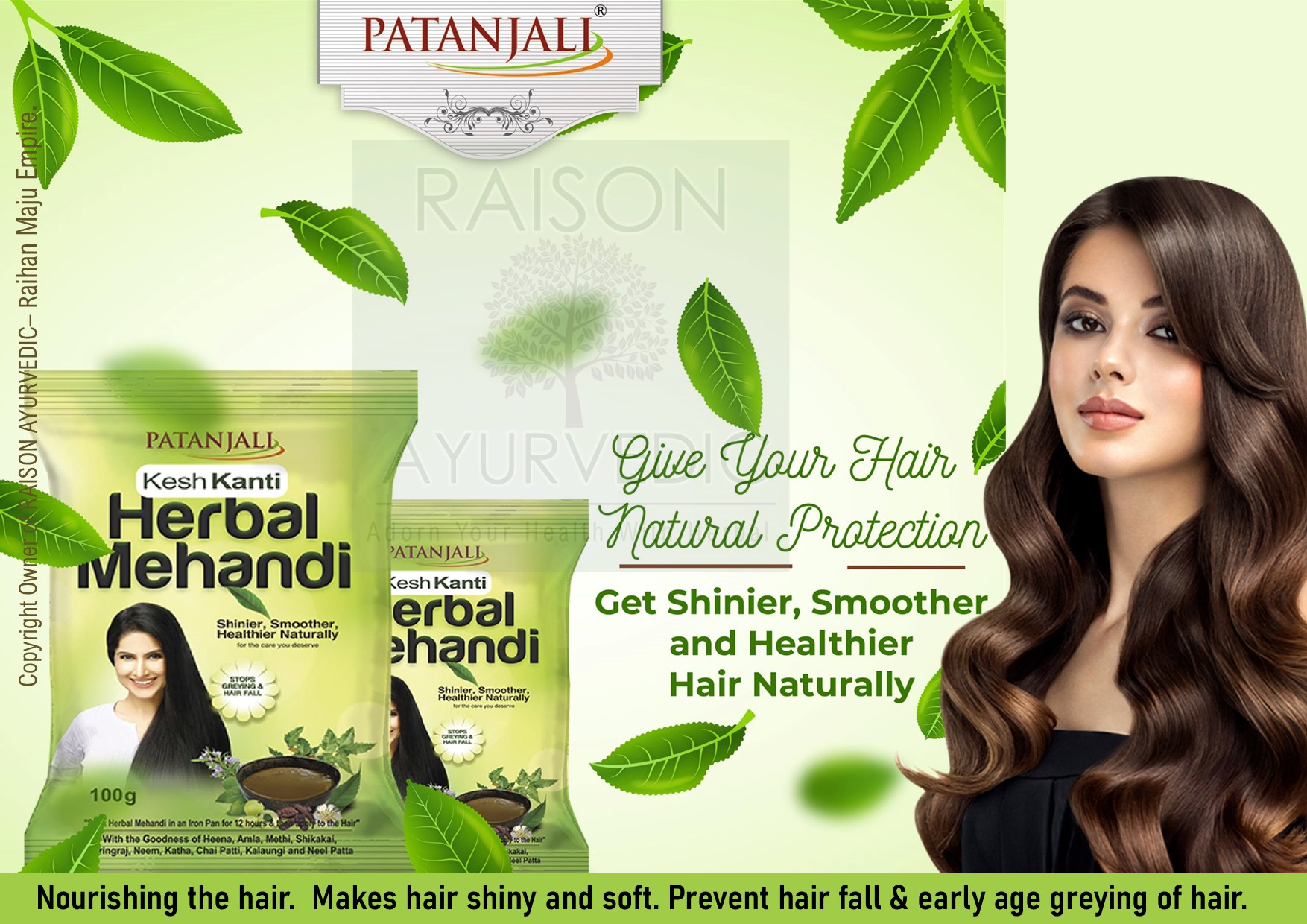 Patanjali Kesh Kanti Herbal Mehandi 100gm for Hair health | Lazada