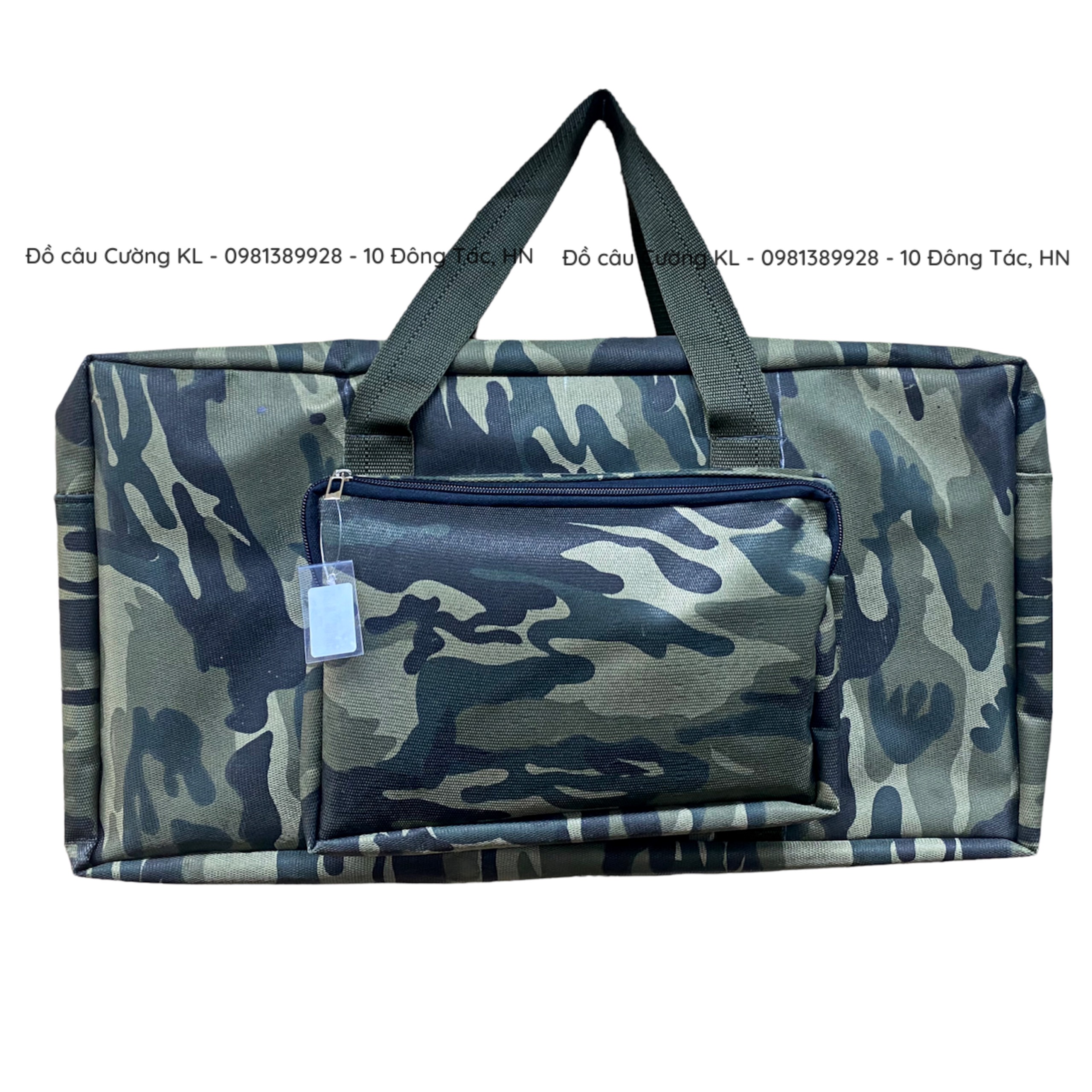 Túi xách đựng đồ câu cá có 3 ngăn màu dằn di( không kèm hộp)