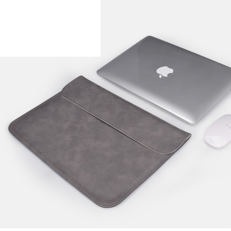 [HCM]Túi chống sốc bảo vệ laptop da PU