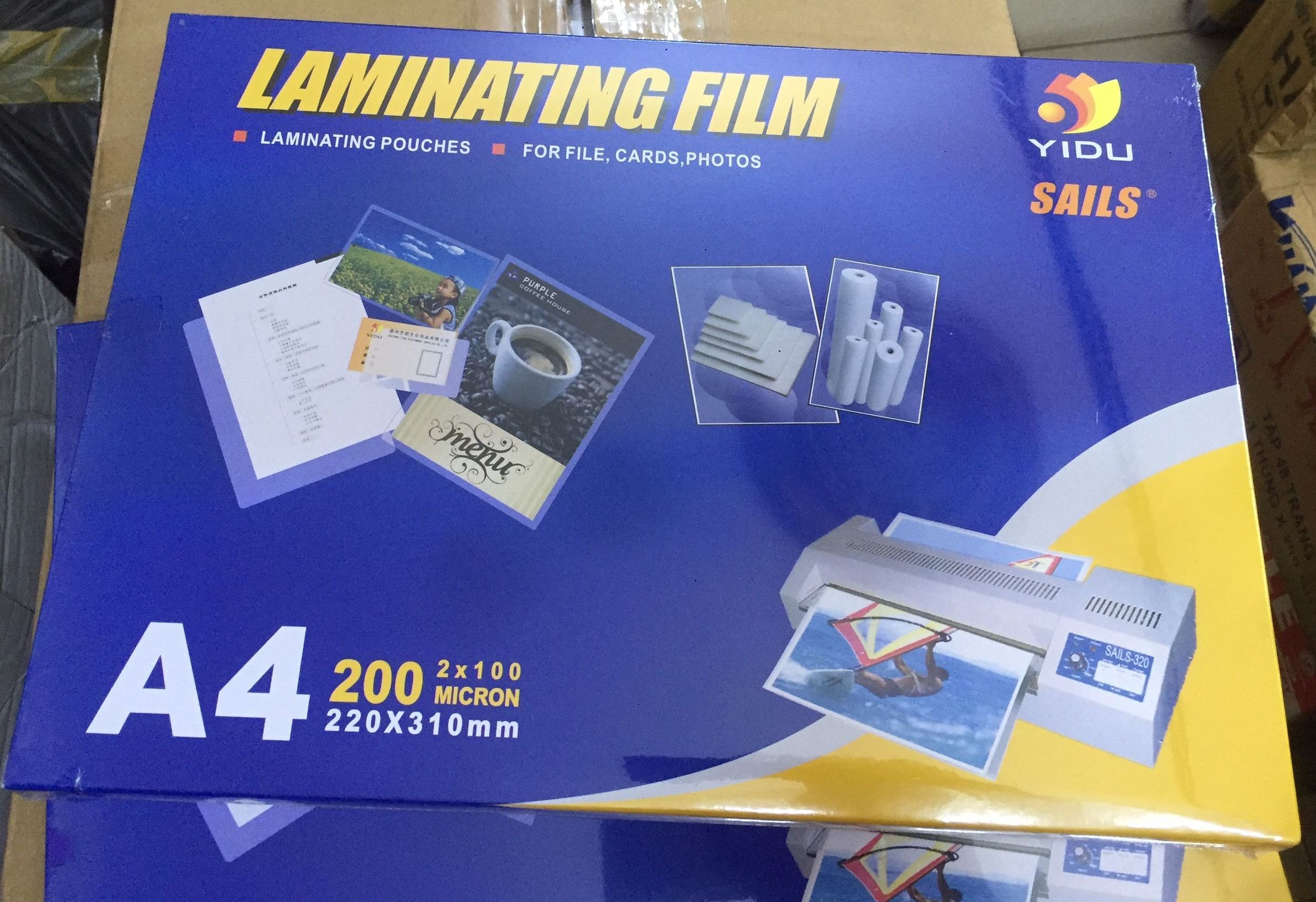 Giấy ép plastic a4 / nhựa ép plastic a4 chính hãng - hộp 100 tờ