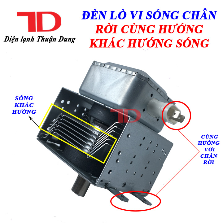 Đèn lò vi sóng chân rời 319K, 319H bóng cao tần lò vi sóng - Điện Lạnh Thuận Dung