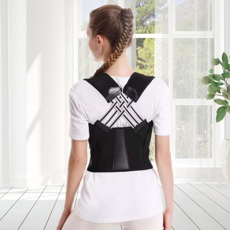 Adjustable Back Brace Breathable Shoulder Posture Corrector Washable Back Straightener for Prevent Humpback Women Men Back Brace for Home Work School admired