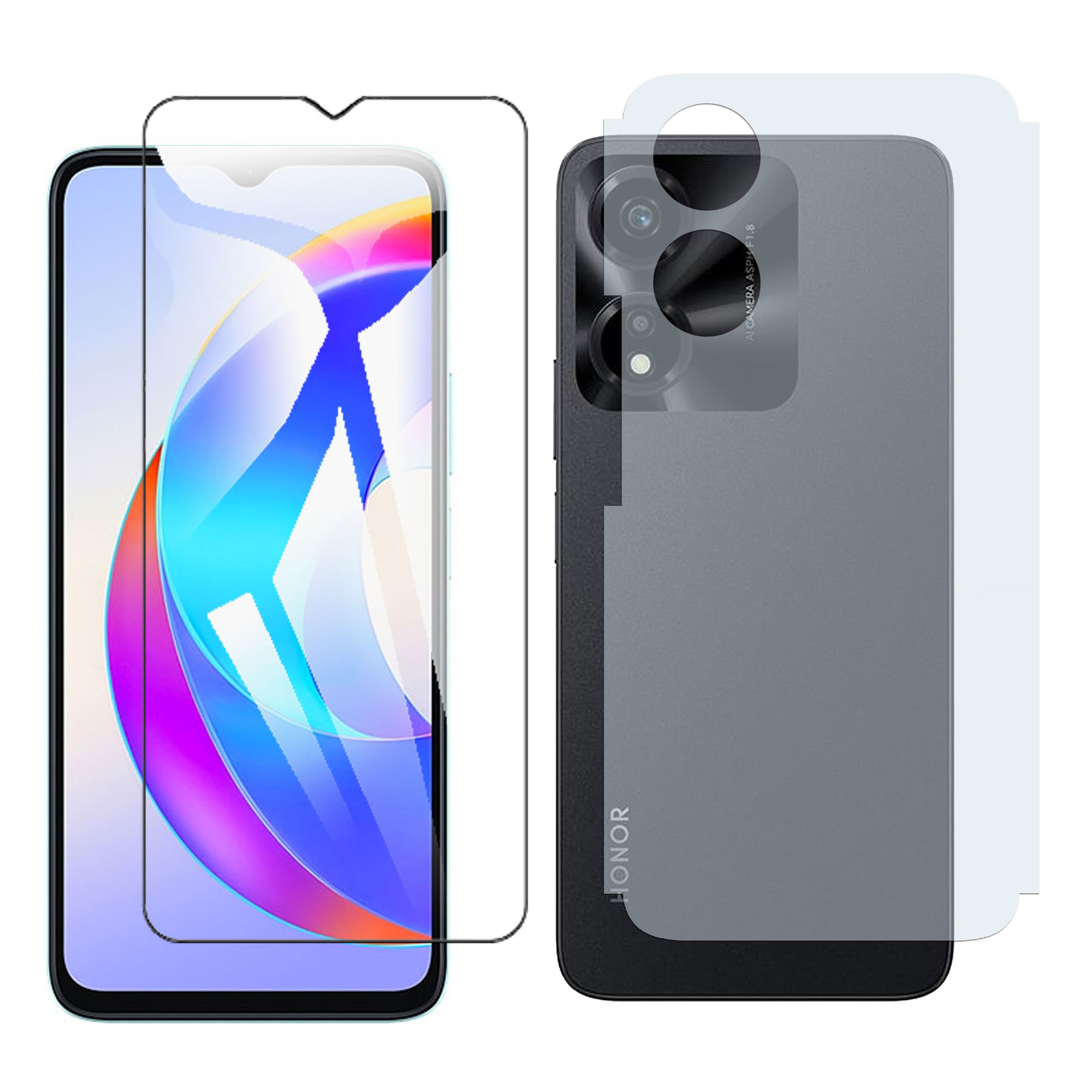 Honor%20X5%20Plus%20Glass%20Protector%20simple%20Tempered%20Glass%20+%20Back%20Protector%20Skin%20Matte%20Style%20Protector%20For%20Honor%20X5%20Plus%20-%20TheBrandCase%20-%20Image%202