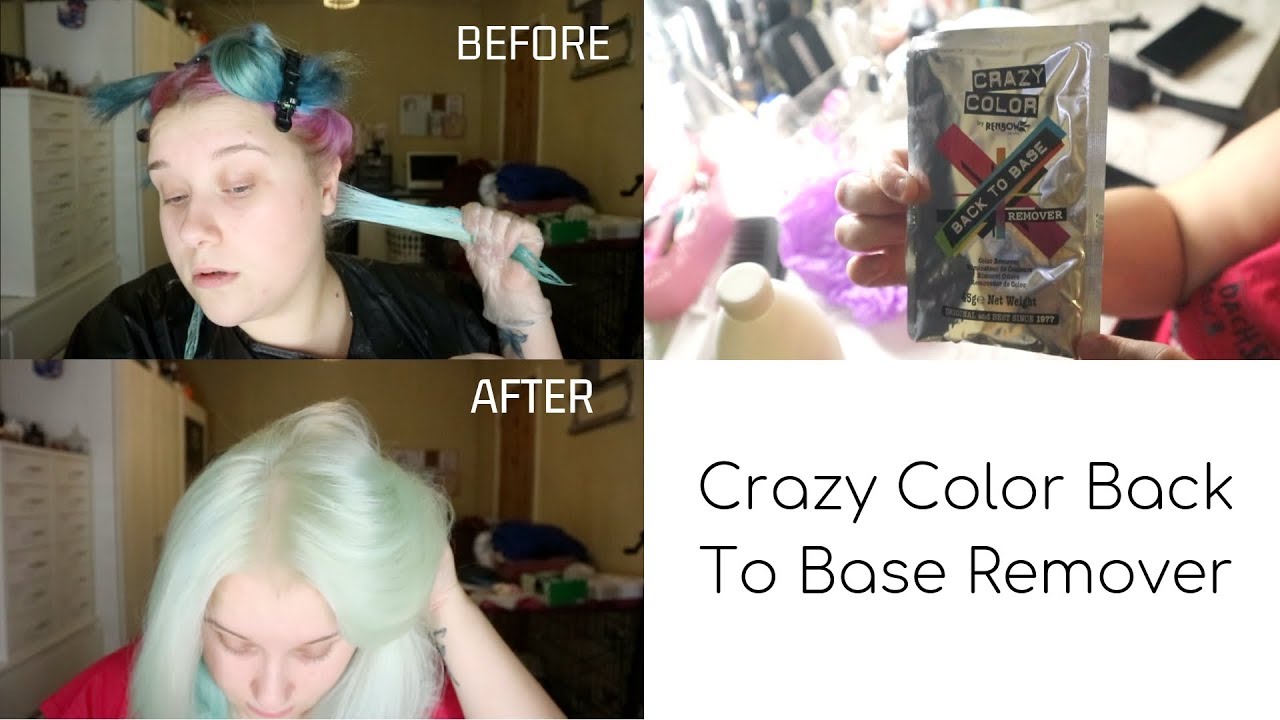 Rửa Màu Tóc Crazy Color Back To Base Color Remover