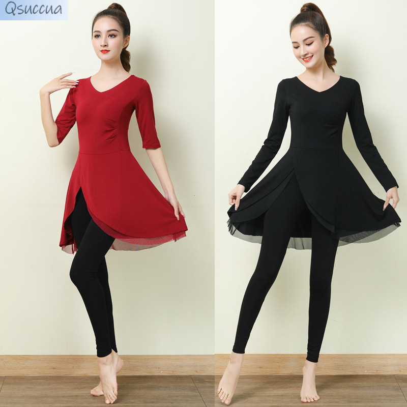 Modern Dance Body Dance Set Classical Square Dance Yoga Practice Suit
