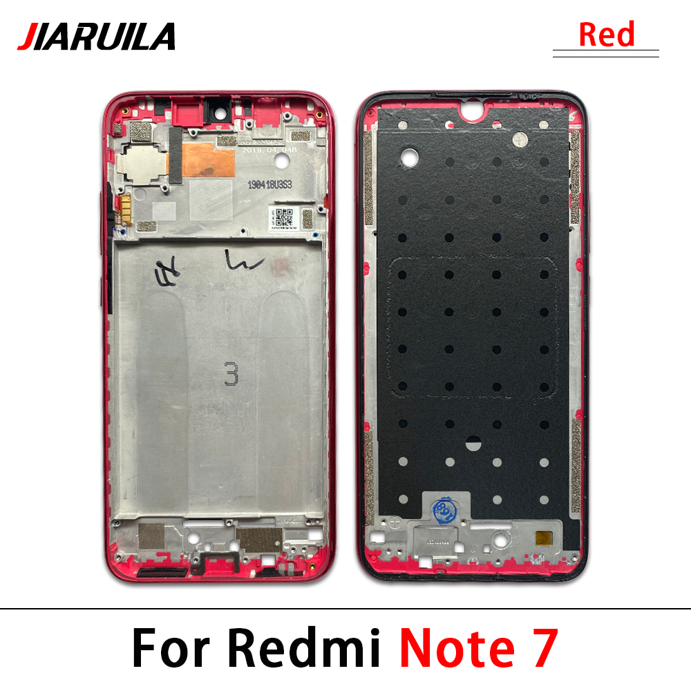 NEW 【Innovative design】For Xiaomi Redmi Note 7 8 9S 9 Pro Middle Frame Housing Bezel LCD Supporting Front Frame Repair Parts. 