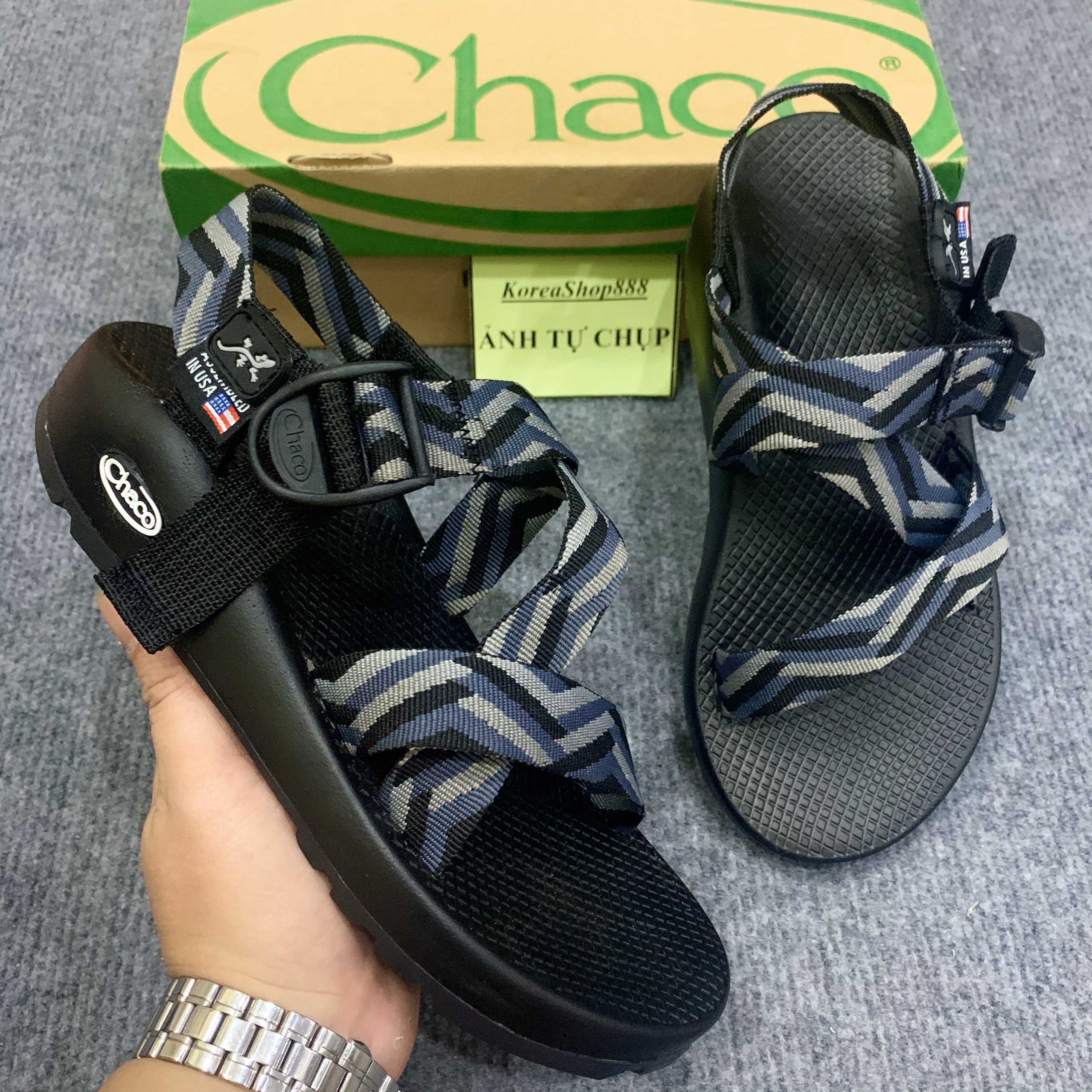 Dép Sandal Nam Chaco Mã D30