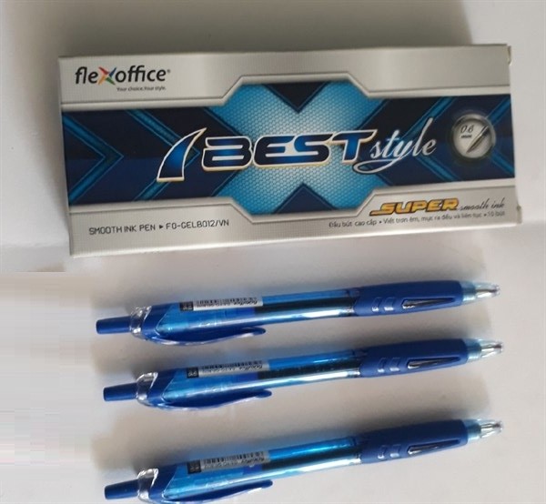 Bút gel Flexoffice FO-GEL-B012 0.6mm