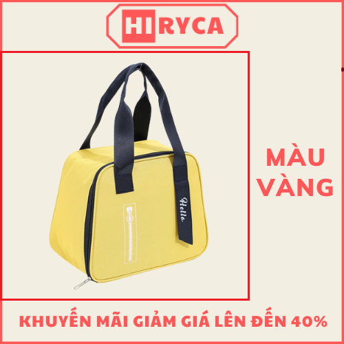 Túi giữ nhiệt đựng cơm, túi đựng hộp cơm văn phòng HIRYCA