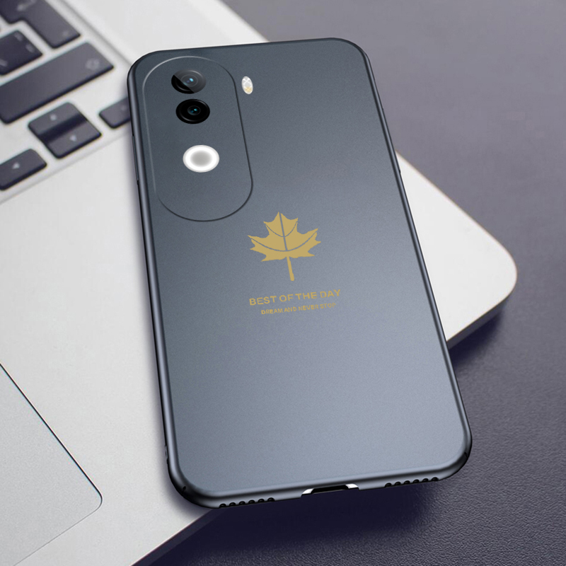 New Phone case vivo iqoo Z9 Back cover Soft Silicone Maple Leaf Shape For Vivo iqoo Z9S case.