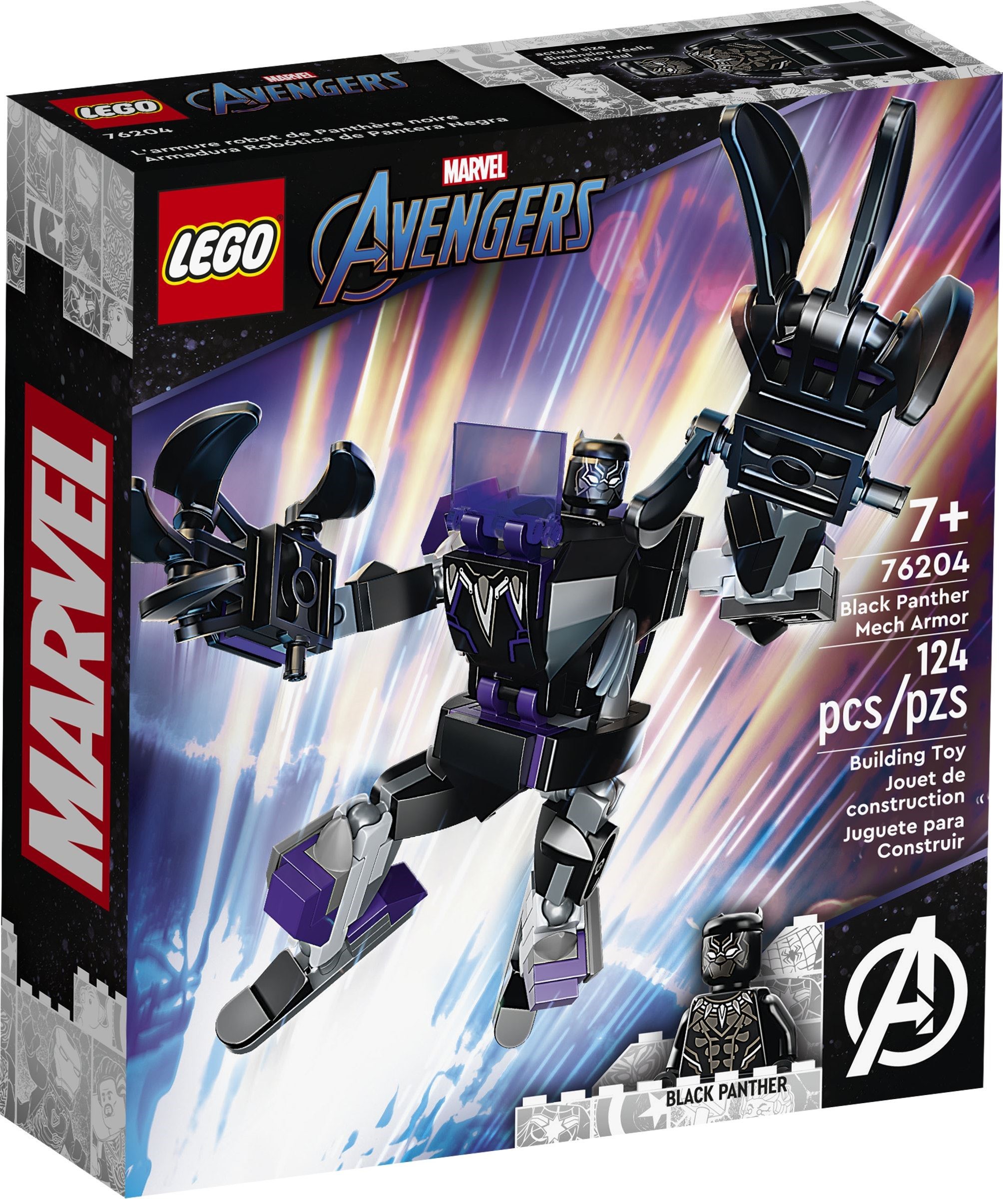 READY STOCKS] LEGO Marvel Studio Super Heroes Avengers 76204 Black