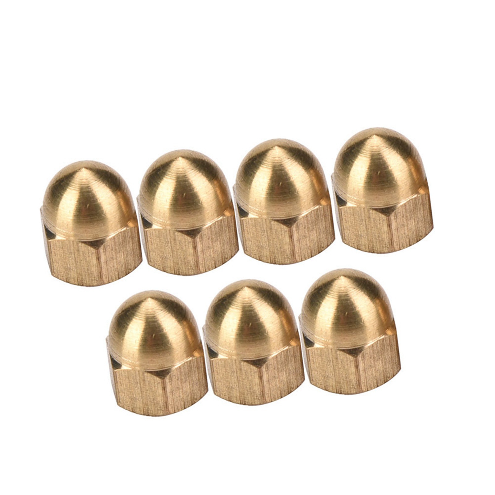 Brass Acorn Nut Set, Hex Nuts Kit, Dome Head Cap Fasteners M3 M12 Cars Tricycles Electric Vehicles Fixing Tires Axles 28g 121g 1oz 4 3oz Weight - View #12