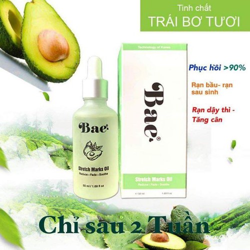 CHAI TINH DẦU RẠN DA BAE HÀN QUỐC LOẠI 50ml/1 chai-