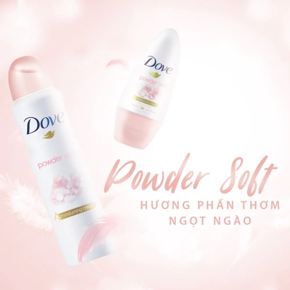 [NEW] Lăn Khử Mùi Dove Power Soft Hương Phấn 40ml