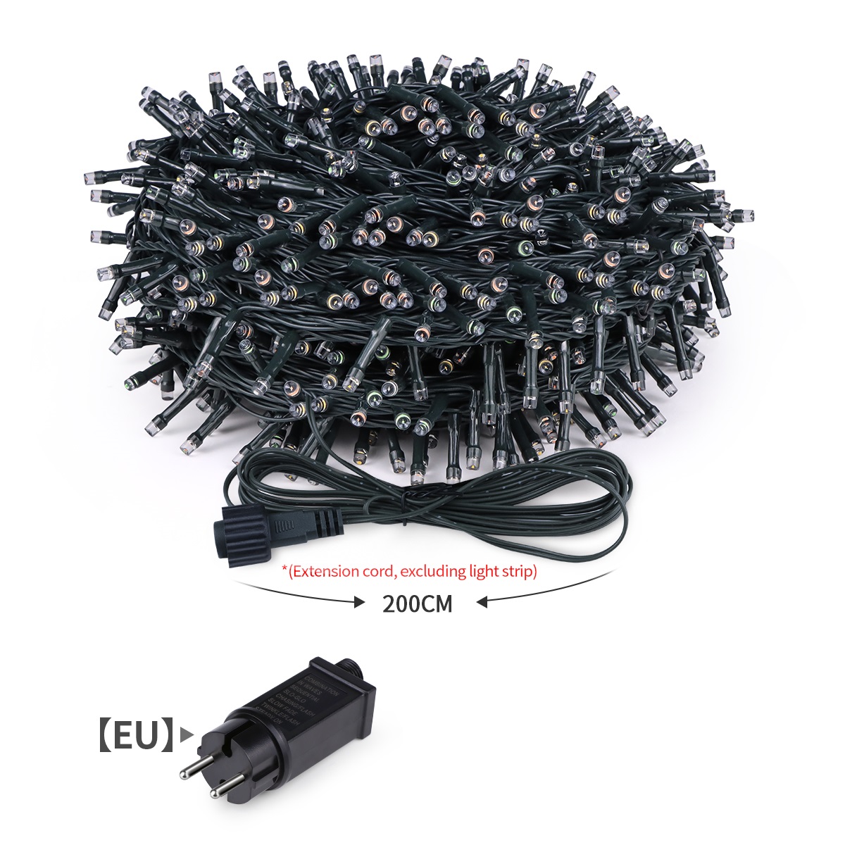 Decorative Led String Christmas Lights Outdoor 100M 50M Fairy 8 Mode ...