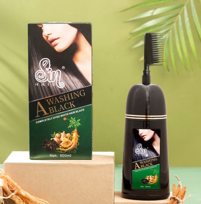 [HCM][CHÍNH HÃNG] DẦU GỘI PHỦ BẠC ĐEN TÓC SIN HAIR 500ML
