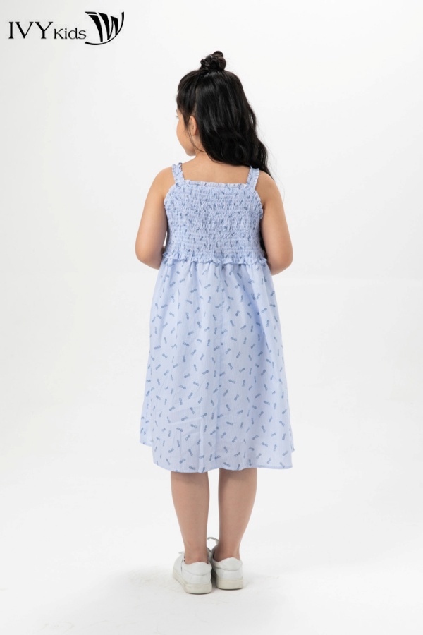 Đầm 2 dây bé gái IVY moda MS 41G1322