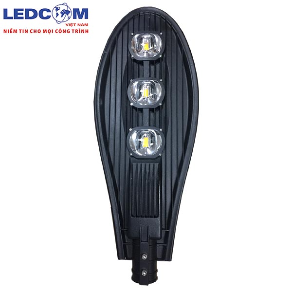 Đèn đường LED hình chiếc lá thân đen 150w LEDCOM