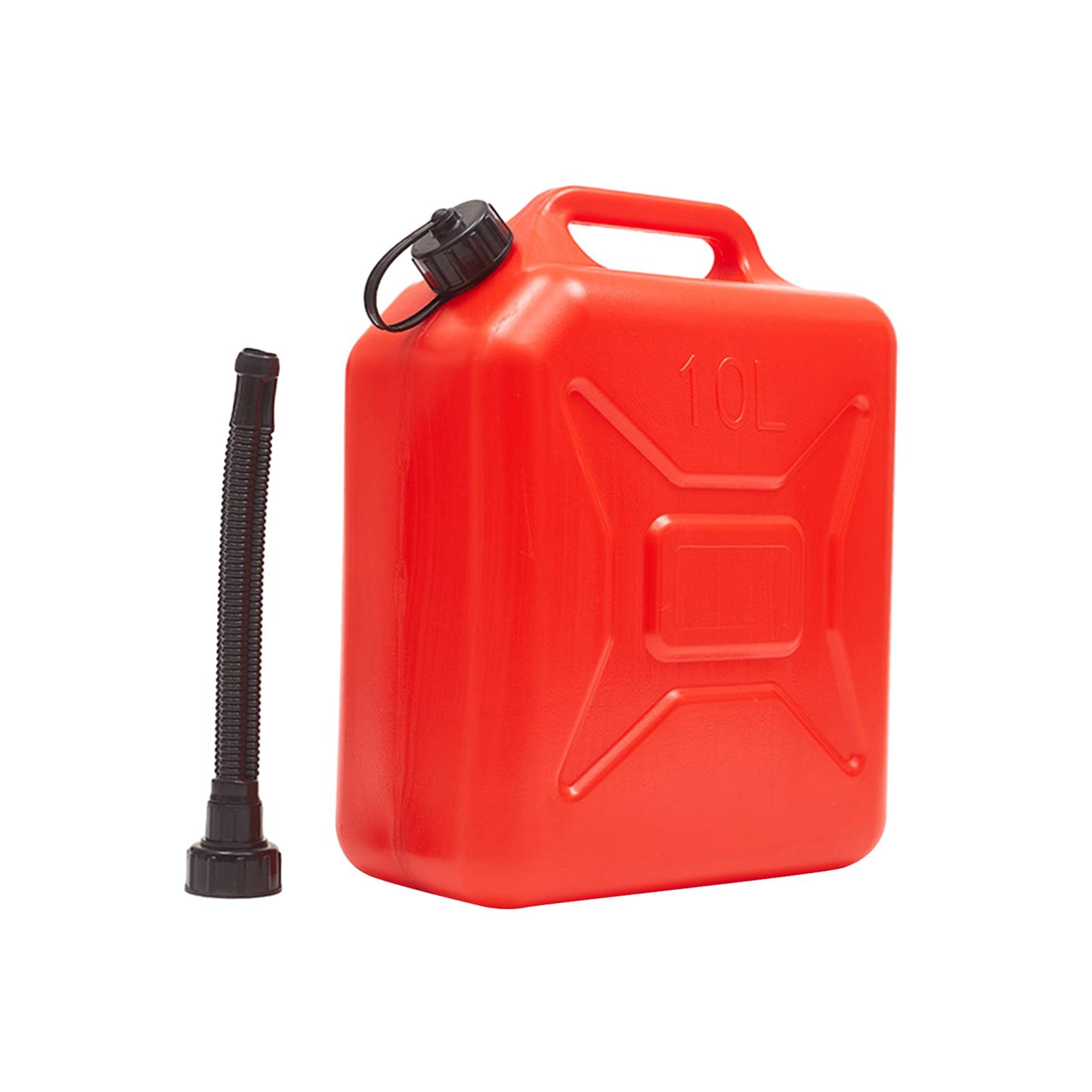 Blesiya Gas Fuel Container Water Container Motorcycle Gas Can Water Jug Petrol Tanks 10L