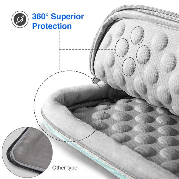 TÚI CHỐNG SỐC TOMTOC (USA) 360° PROTECTIVE MACBOOK PRO 14″ BLACK A13D2