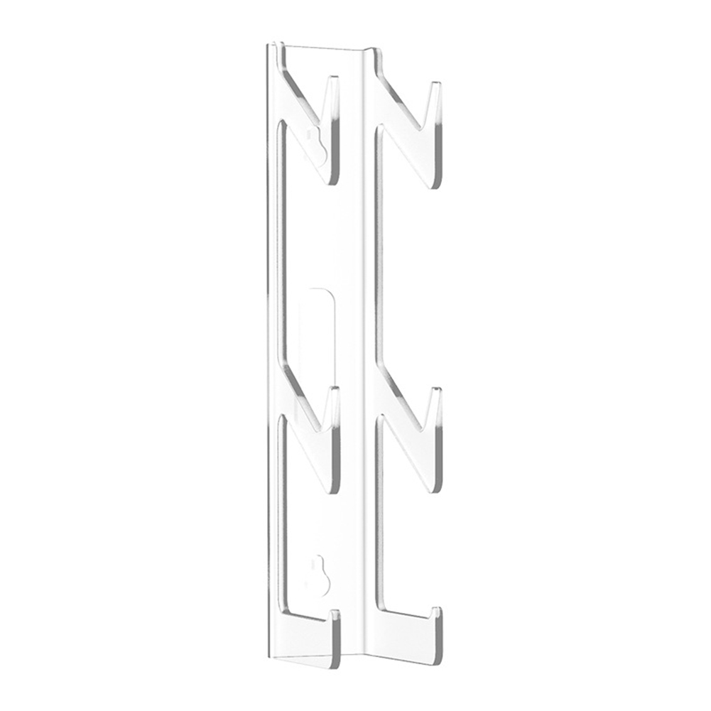 Transparent Game Controller Bracket Mount Space Saving Wall Mounted Game Controller Bracket Storage Rack for PS4/PS3/Xbox/Switch
