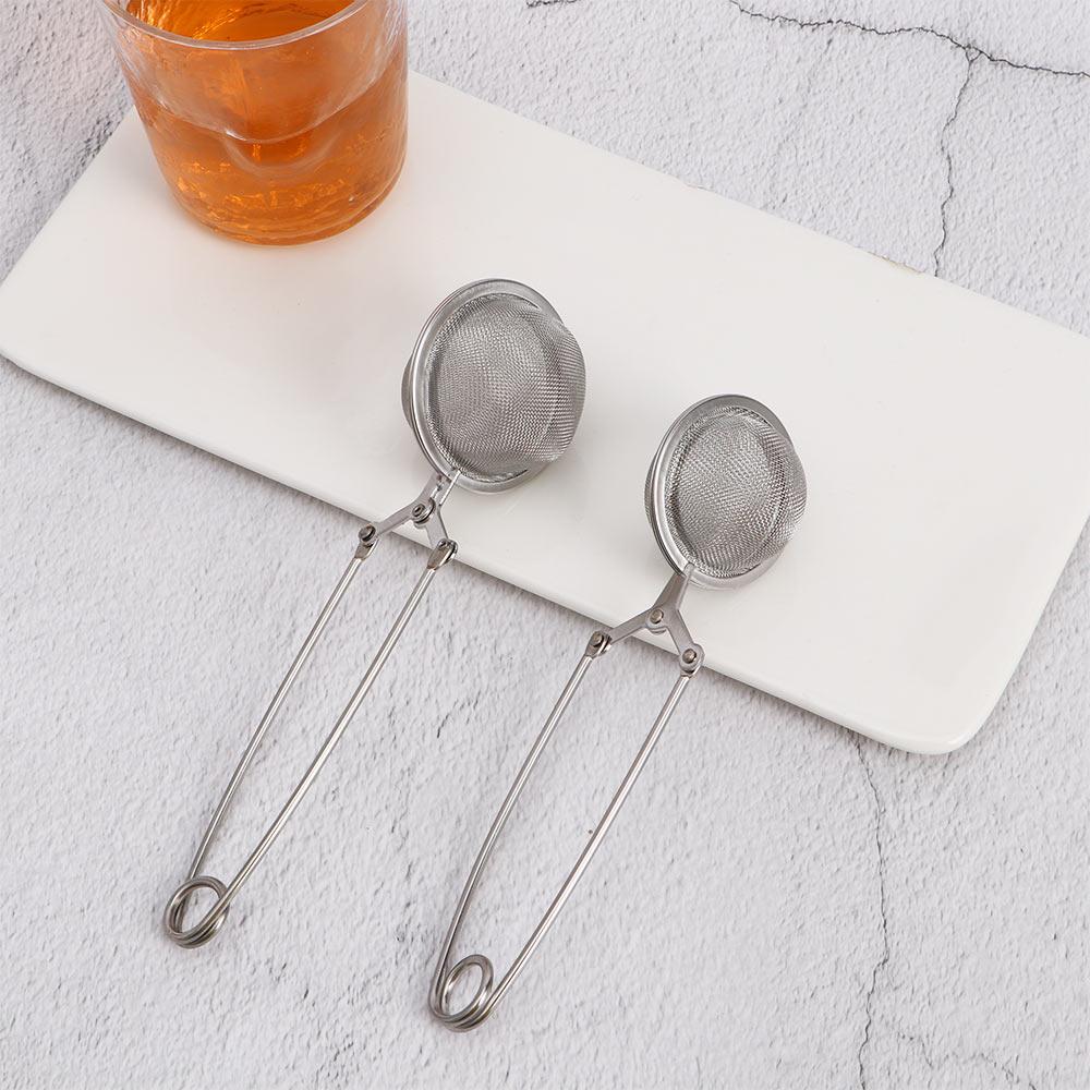 EWJ67 Handle Match Tea Bags Diffuser Kitchen Supplies Herb Coffee Tea Infuser Spice Filter Tea Strainer Teaware