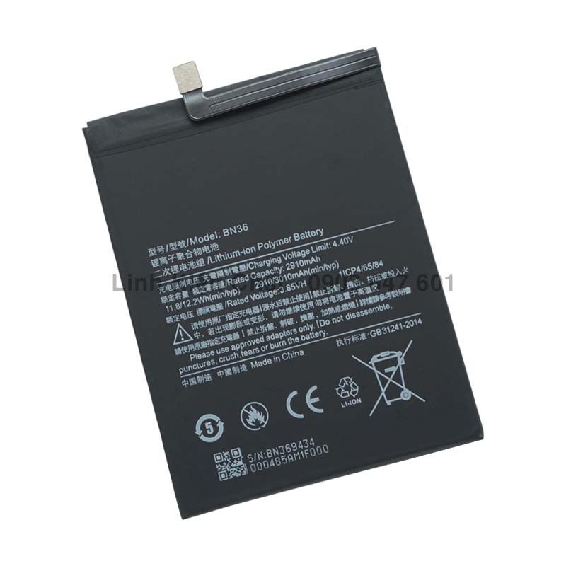 Pin cho điện thoại xiaomi mi 6x mi6x 3010mah zin