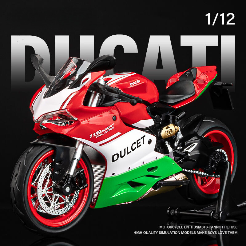 TWH DUCATI PANIGALE R 1199 EDISI FINAL DIECAST MOTOR SKALA 1:12