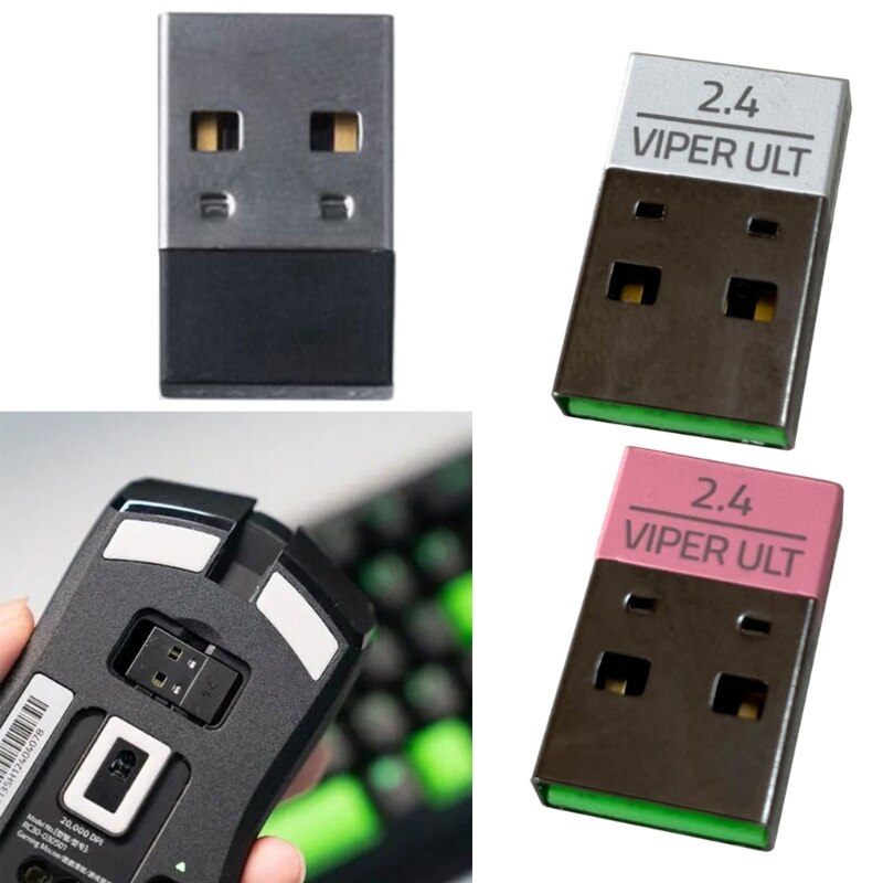 New USB Receiver Wireless Dongle Receiver USB Adapter For Razer Viper Ultimate Wireless Gaming Mouse