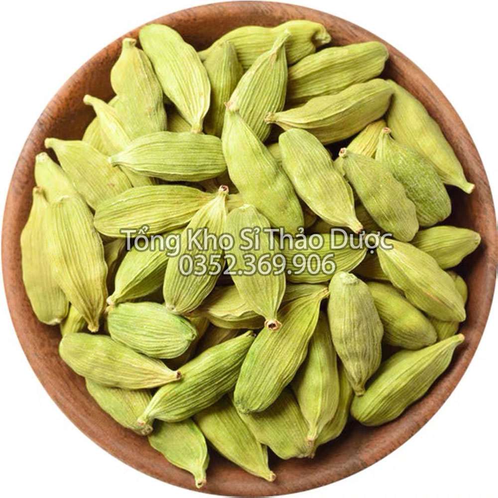 Bạch Đậu Khấu Xanh 100g (Hạt Cardamom Ấn Độ)