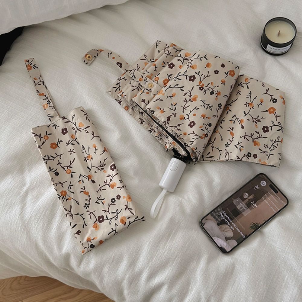 Cute%20Fully%20Automatic/Manual%20Folding%20Rain%20Umbrella%20Curved%20Handle%20Floral%20Pattern%20Sunshade%20Umbrella%208%20Ribs%20Design%20Waterproof%20Portable%20Parasol%20Outdoor%20Use%20-%20Image%202