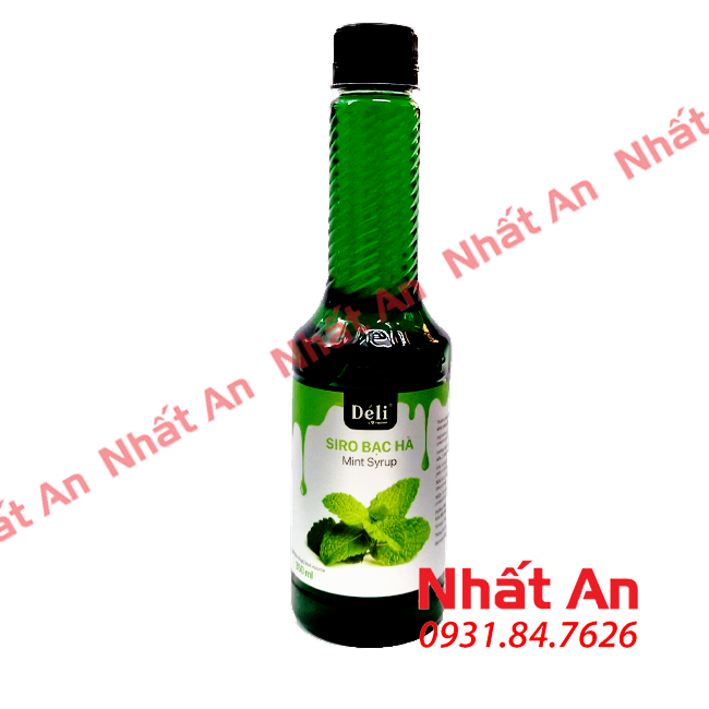 Siro bạc hà/ mint syrup deli 350ml