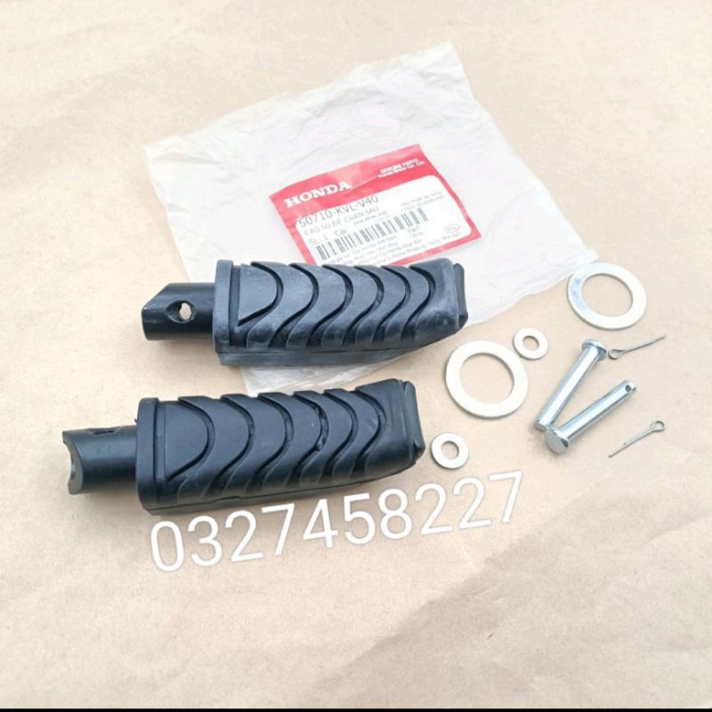 Cặp cao su gác để chân sau WAVE A, S110, RSX, Blade, FUTURE Mập....