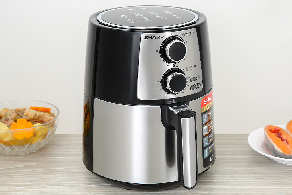 Nồi chiên không dầu Sharp KF-AF42MV-ST 4.2lít