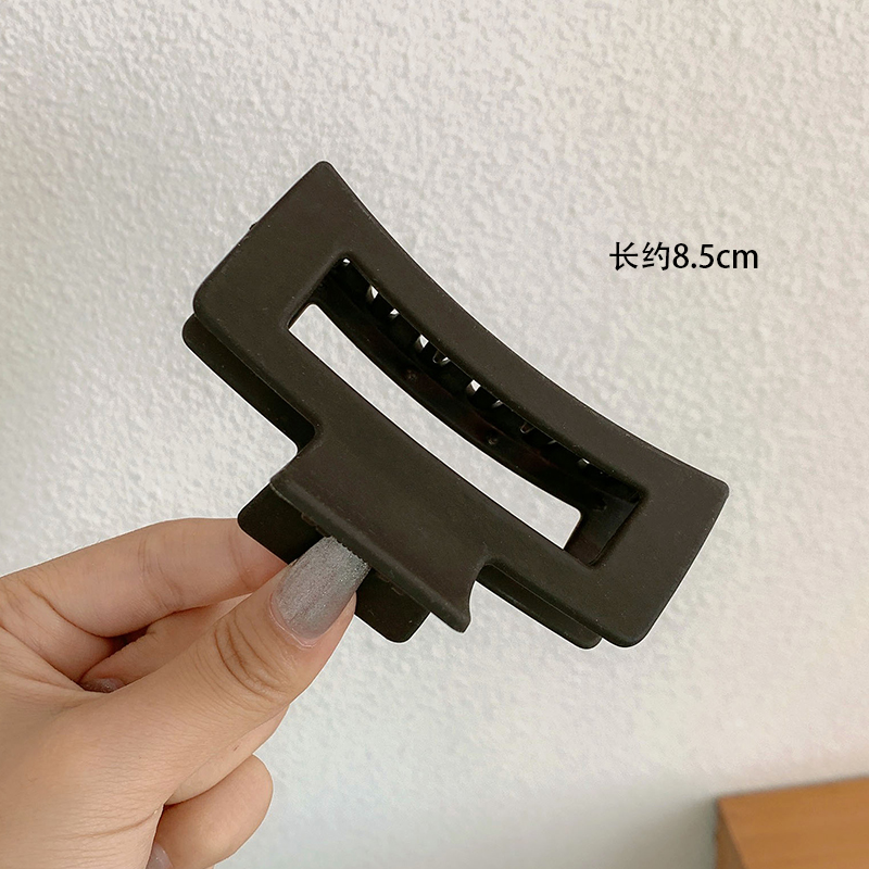 Square Scrub Hair Clip Women Korean Style Women Hair Clip Hair Many Color Shark Clip for Women