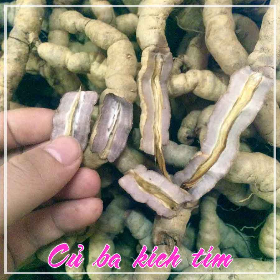 củ ba kích tím khô 500gram