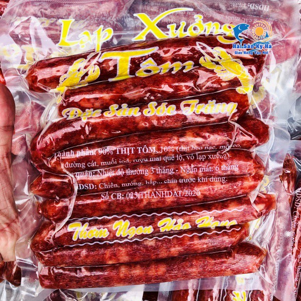 [GIAO NHANH 2H HCM] Giá Sỉ 1Kg Lạp Xưởng Tôm