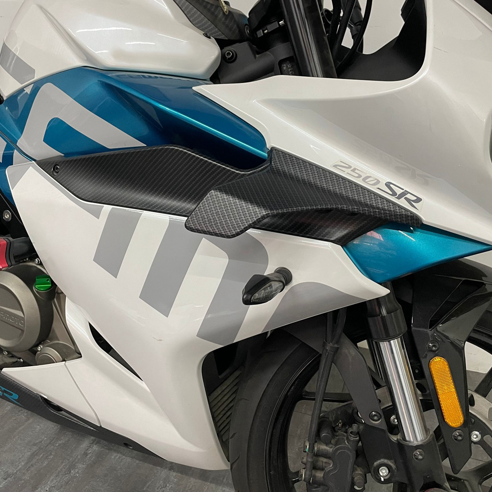 【Fast and Free Delivery】 CFMOTO CF250SR CF 250SR 250 SR 300SR Motorcycle Parts Side Downforce Spoilers Fixed Winglet Fairing Wings Deflectors.