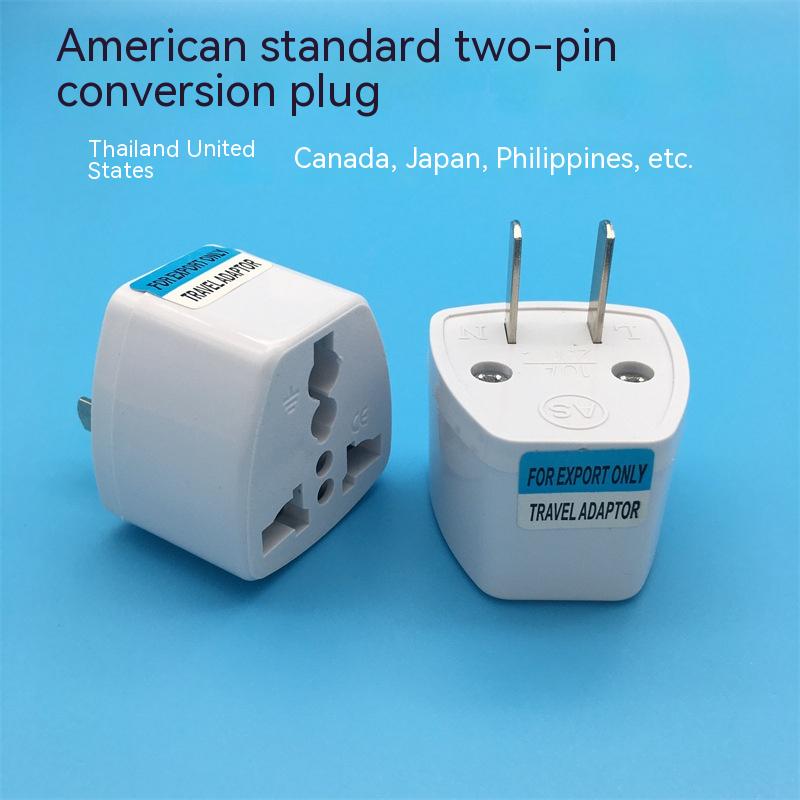 British Standard European Standard Adaptor American Standard To Australian Standard To German Standard Socket Converter Plug European Standard Rounded Flat Power Plugs