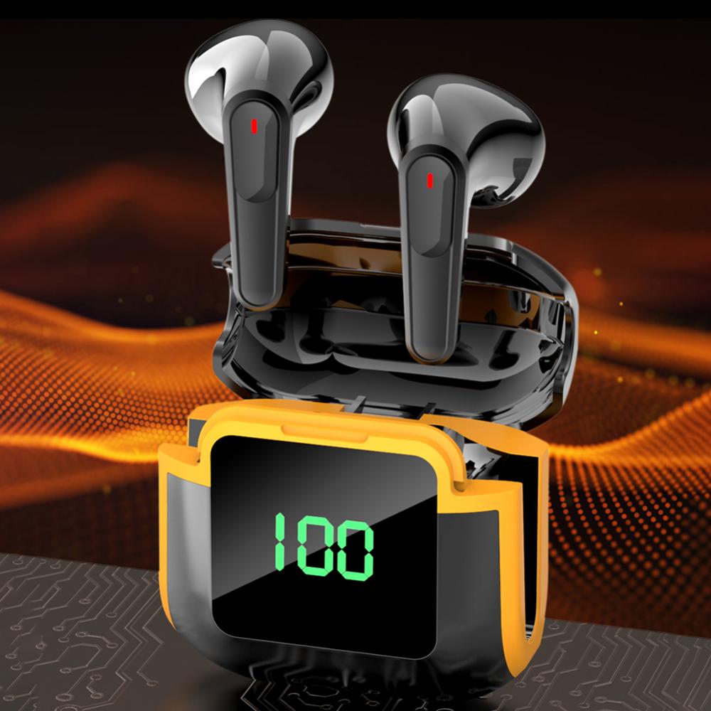 PRO 90 Stereo HiFi Headset Waterproof Bluetooth-Compatible Noise Reduction Headphones Smart Touch Music Gaming Earphones